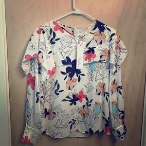 Parker flower print blouse Size S